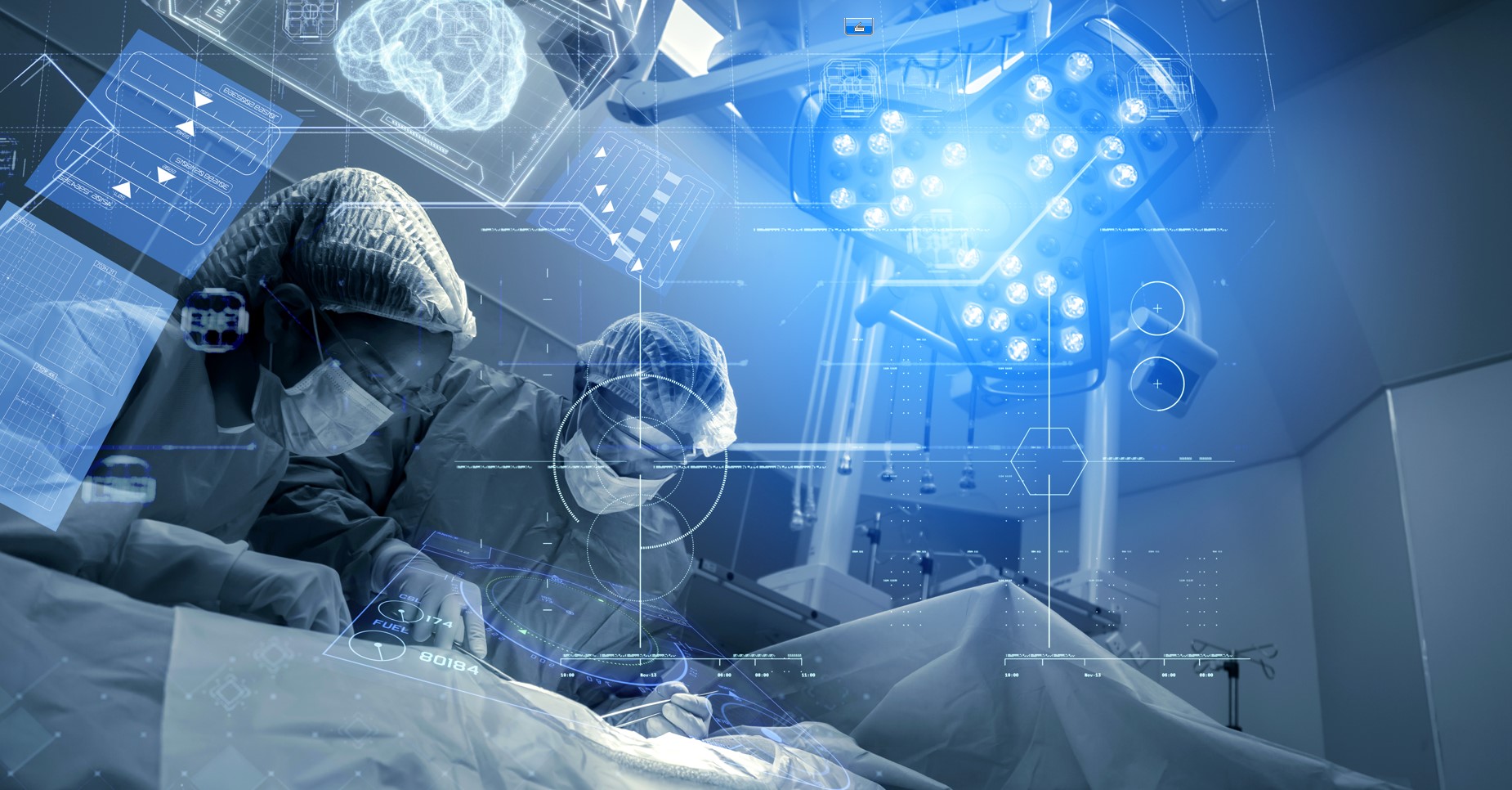 Photo of surgeons in the operating room